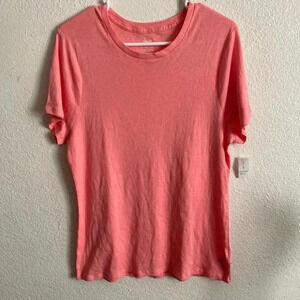 🆕Old Navy Fitted Crew Pink Top XXL🆕